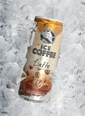 Jegeskávé, 250 ml, HELL "Ice Coffee Latte"